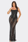 ALL THAT GLITTERS MAXI DRESS