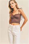 LANA TOP - PLUM