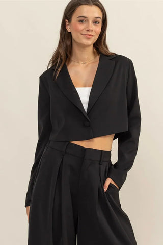 POWER MOVE BLAZER SET TOP