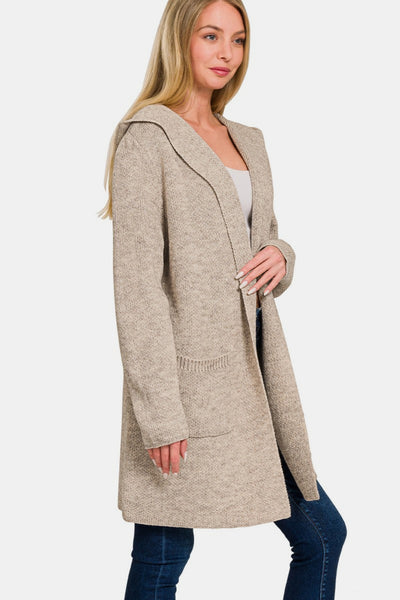 Taupe Mads Sweater Cardigan (Online Only) – Seven x Seven