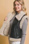 Sherpa Zip Up Vest (Online Only)