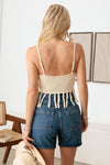 BEACH TOWN TASSEL TOP