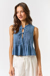 THEA DENIM TOP
