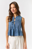 THEA DENIM TOP