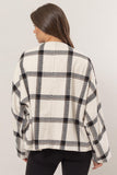 Natalia Plaid Long Sleeve Jacket (Online Only)