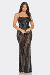 ALL THAT GLITTERS MAXI DRESS