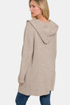 Taupe Mads Sweater Cardigan (Online Only)