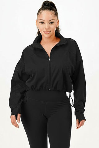 ACTIVE ERA SET CROP JACKET