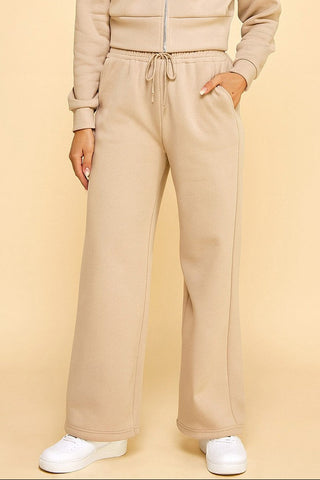 ICED LATTE FLEECE SET SWEATPANTS