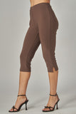 KEKE CAPRI - BROWN