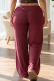 FOLD-OVER WAIST LOUNGE PANTS