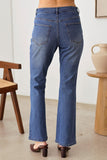 LACE ME UP BOOTCUT JEANS
