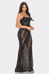 ALL THAT GLITTERS MAXI DRESS