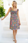 MYKONOS PRINTED DRESS (Online Only)