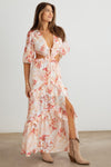 IN BLOOM FLORAL MAXI DRESS