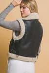 Sherpa Zip Up Vest (Online Only)