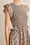 Leila Floral Midi Dress (Online Only)