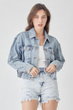 The Essential Cropped Denim Jacket (Online Only)