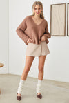 AVERIE KNIT SWEATER TOP