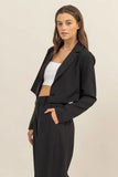 POWER MOVE BLAZER SET TOP