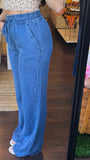 THE 'DENIM' PALAZZO PANTS