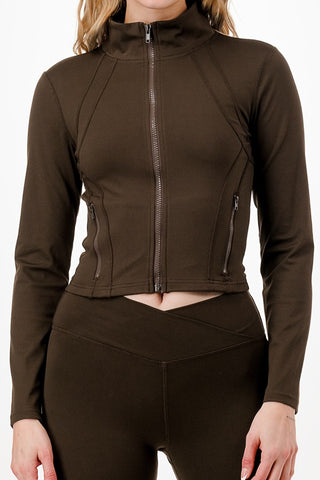 GET MOVING ACTIVE ZIP-UP JACKET