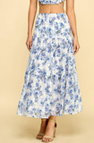 AZZURRA SET MAXI SKIRT