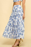 AZZURRA SET MAXI SKIRT