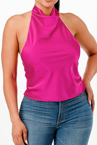 AMAYA SATIN TOP