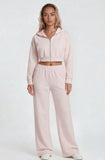 SLOW MORNINGS SET BOTTOMS - BABY PINK