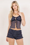 MOLLY GINGHAM SET TOP