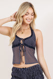 MOLLY GINGHAM SET TOP