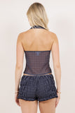 MOLLY GINGHAM SET SHORTS