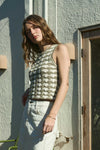 STEPHANI SWEATER VEST TOP
