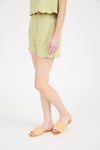 JOLIE SCALLOP HEM SET SHORTS