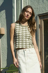 STEPHANI SWEATER VEST TOP