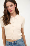NAPLES KNIT CARDIGAN - OATMEAL