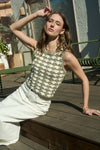 STEPHANI SWEATER VEST TOP