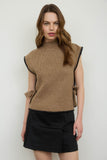 VANESSA SIDE TIE SWEATER TOP