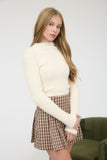 LILI FUZZY KNIT SWEATER TOP
