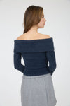 ALEXA OFF-SHOULDER SWEATER