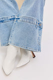 CUFF YOU UP WIDE LEG JEANS