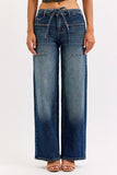 SALEM SQUARE POCKET TINTED JEANS