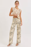 WILD AT HEART WIDE LEG JEANS