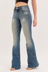 SOMEBODY'S PROBLEM FLARE JEANS