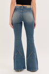 SOMEBODY'S PROBLEM FLARE JEANS