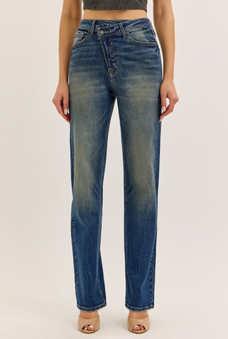 REMY TINTED WASH DAD JEAN