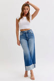 CARTER CROP CUFFED JEANS
