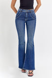MOVIN' ON FLARE JEANS - DARK DENIM