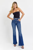 MOVIN' ON FLARE JEANS - DARK DENIM